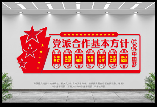 黨派合作基本方針