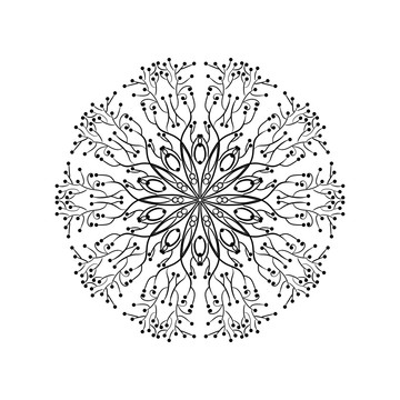 曼陀羅花紋