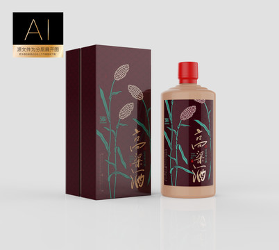 高粱白酒包裝設(shè)計(jì)