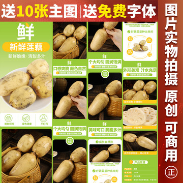 蓮藕詳情頁