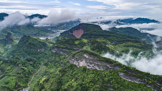 高山云雾