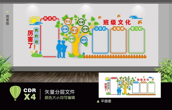 班級(jí)文化墻