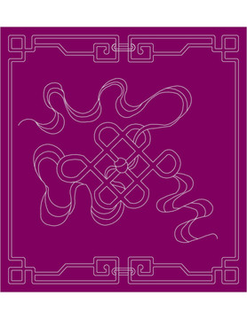 中式传统纹样中国结