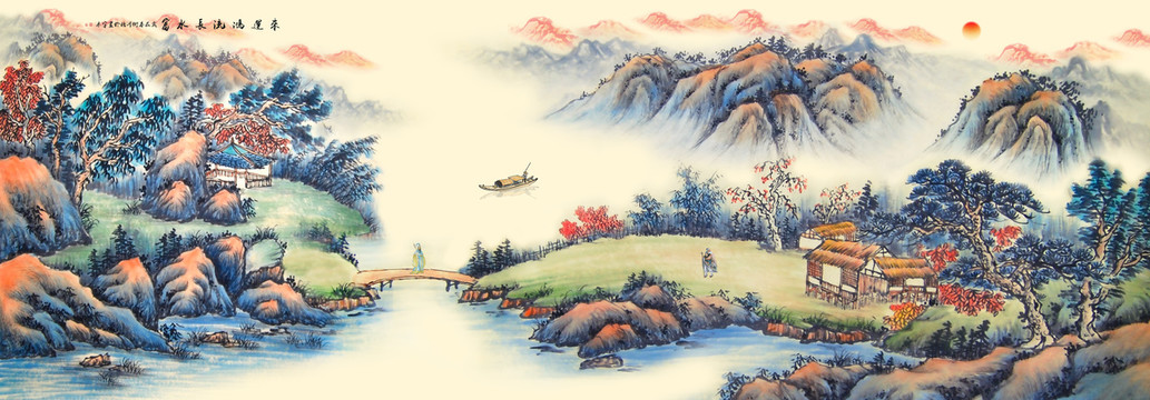 古典山水畫(huà)