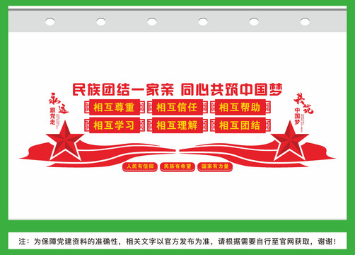 民族團(tuán)結(jié)文化墻