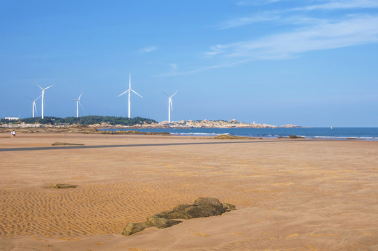 石圳海滩风景