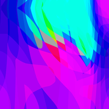 彩色水墨油畫涂鴉藝術