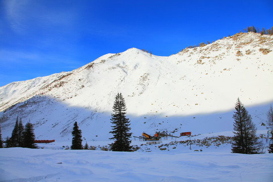 阿山雪景