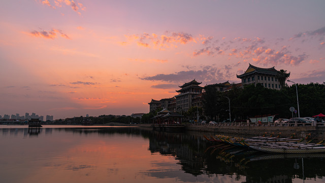 厦门集美龙舟池景观