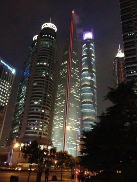 上海高楼夜景