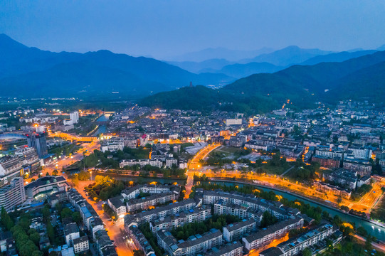 都江堰夜景