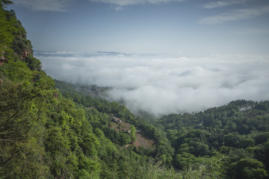 宜宾横江古镇石城山自然风光