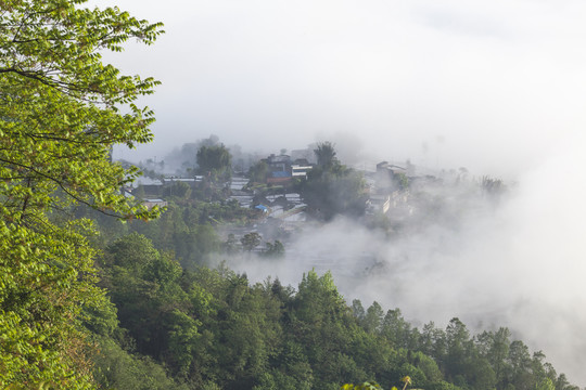 宜宾横江古镇石城山自然风光