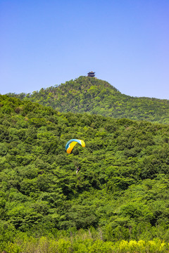 圣境山滑翔伞基地
