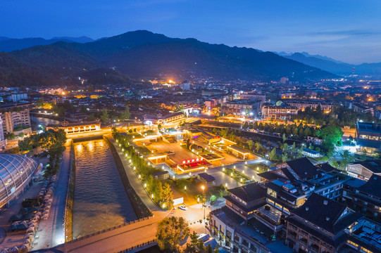 都江堰夜景