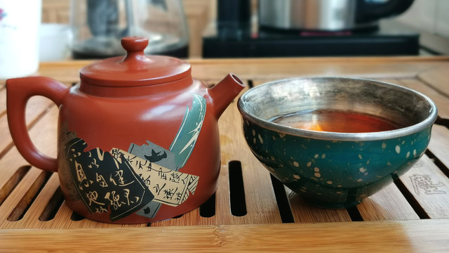 茶壶茶杯