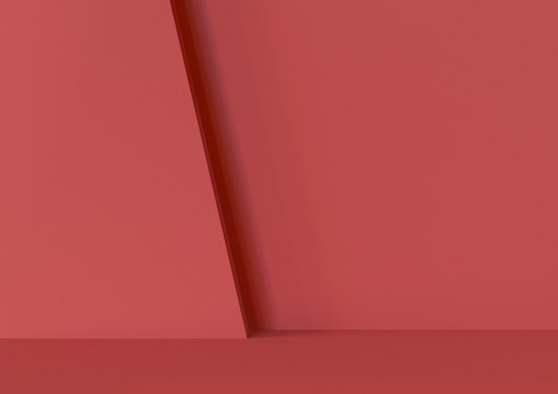 C4D紅色背景