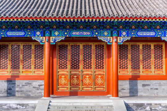 中国北京恭王府正殿银安殿