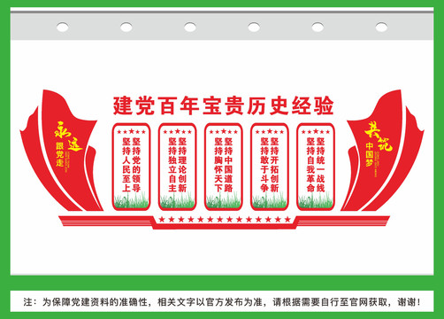 十個堅持文化墻