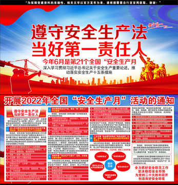 2022年安全生產(chǎn)月