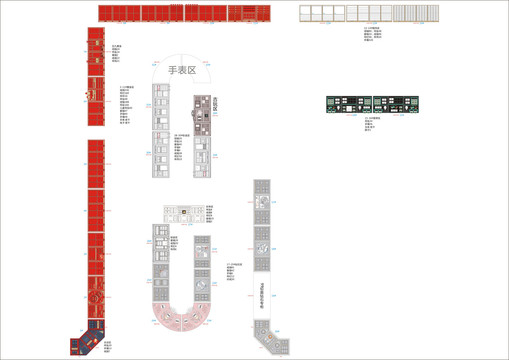 珠宝店面道具设计包装款式新颖