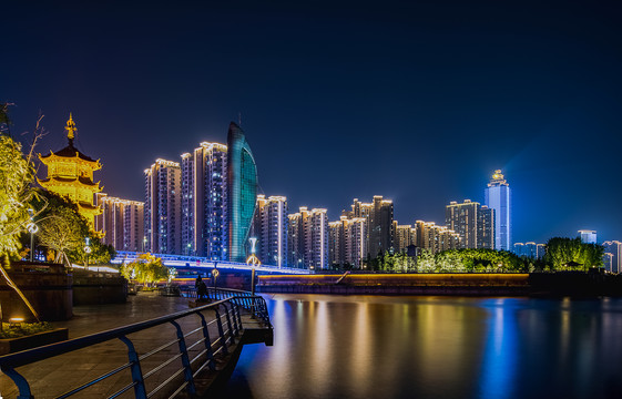 芜湖滨江夜景