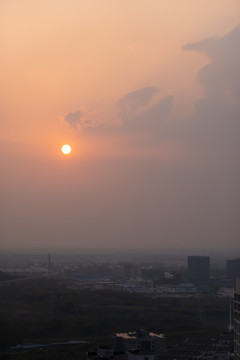 夕阳太阳