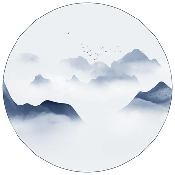 水墨山水