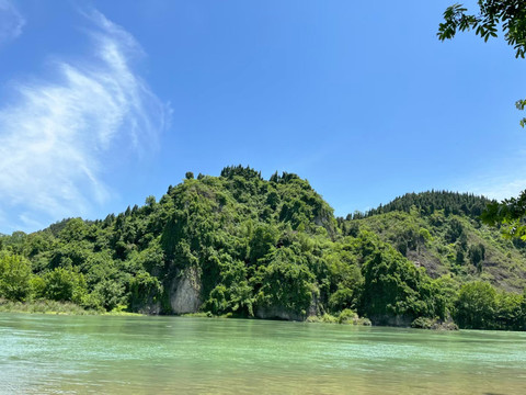 蓝天青山绿水