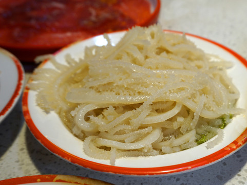 重庆传统火锅菜品食材毛肚