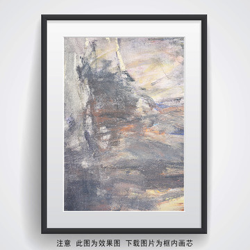 印象抽象油畫