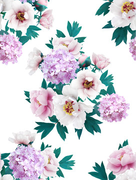 花卉印花圖案