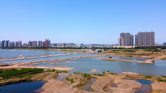 拦河造景