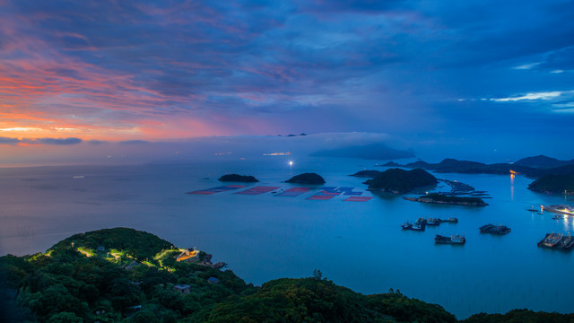 霞浦花竹风光