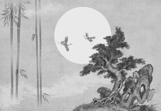 意境寫意裝飾畫