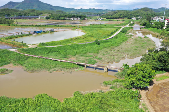 台山村落航拍