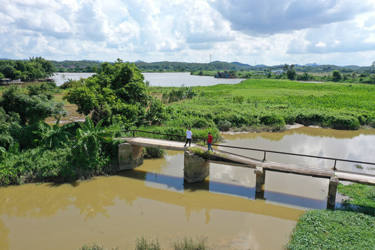 台山村落航拍