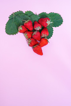 草莓素材图