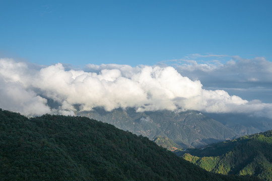 瑞安市金鸡山云海山峰