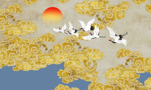 祥云屏風(fēng)隔斷