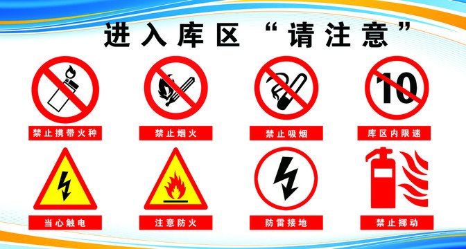 進入庫區(qū)請注意