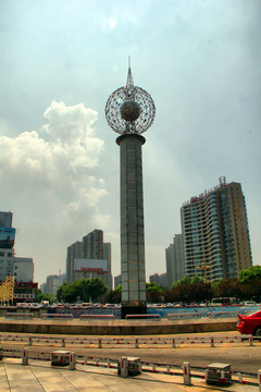 九江站广场雕塑