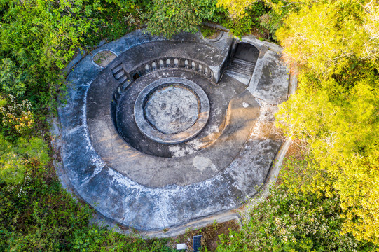 广州大角山炮台遗址虎门炮台