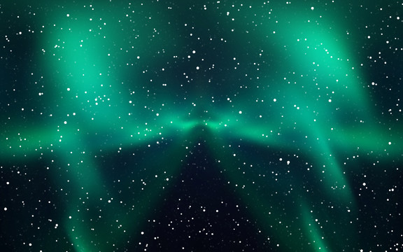 極光星空