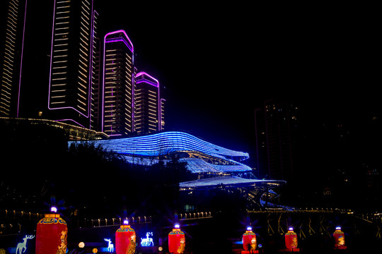 重庆南滨路夜景