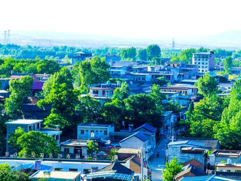 秦岭山下美丽乡村