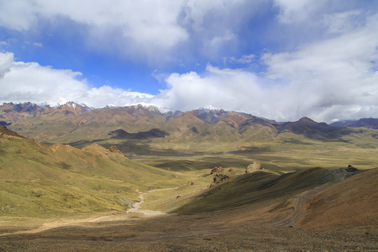 甘肃祁连山风光