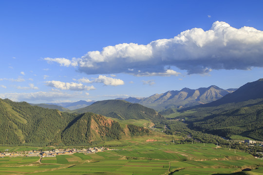 青海祁连卓尔山风景区