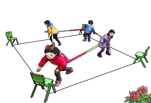 民間游戲東南西北跑