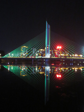 滕州解放大桥夜景